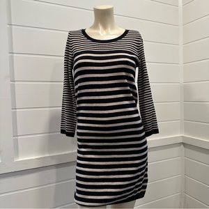 H&M sweater stripe dress